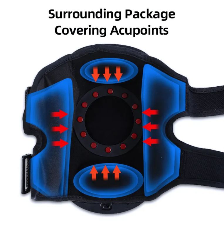 Air Compression Kneading Heating Knee Massager