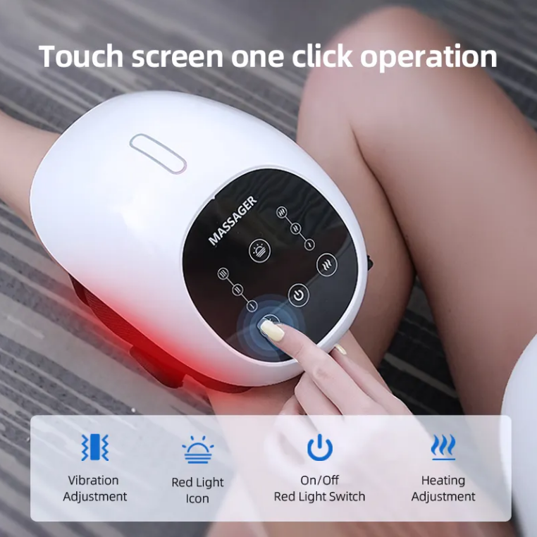 Air Compression Kneading Heating Knee Massager