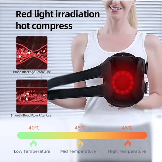 Air Compression Kneading Heating Knee Massager